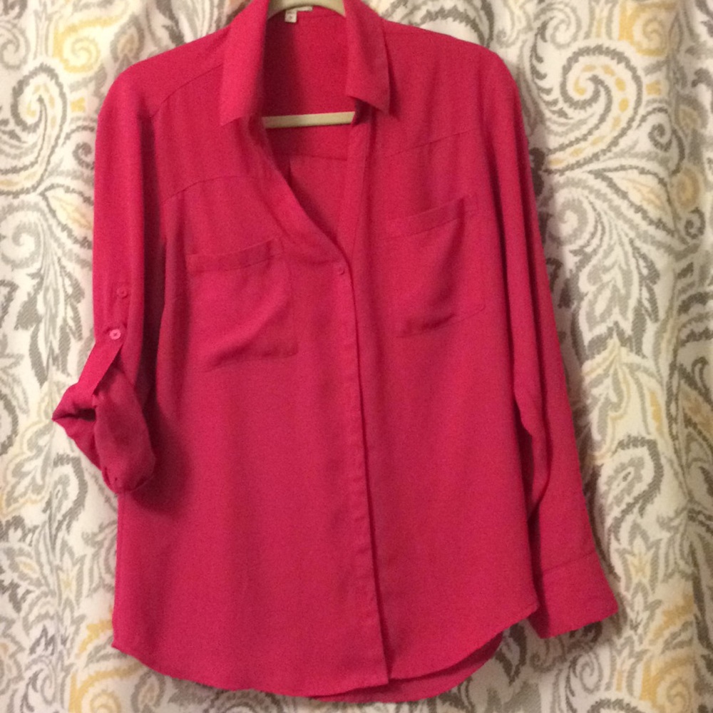 Beautiful fushia blouse